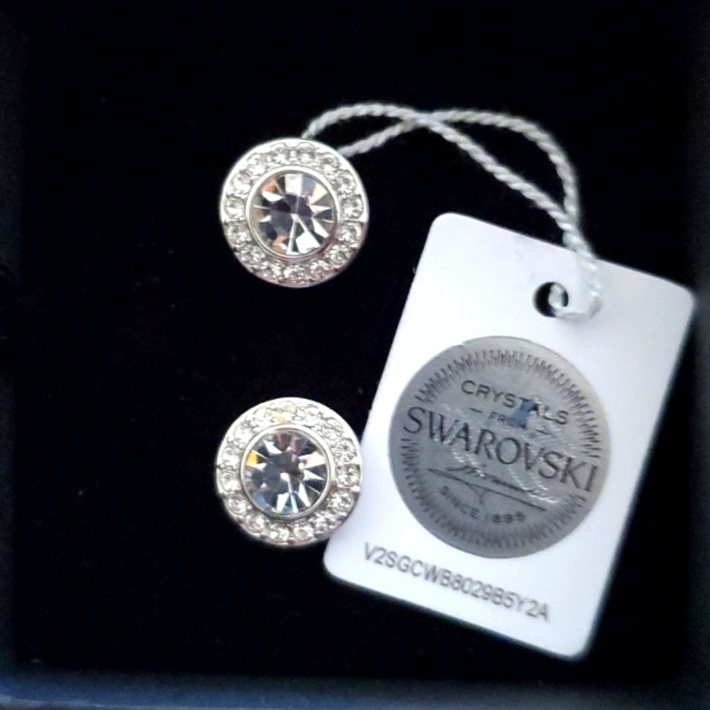 Swarovski Crystal earrings NIB